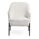 White Wesley Occasional Chair