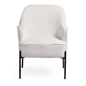 White Wesley Occasional Chair