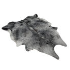 Black White Cowhide Rug Home Decor