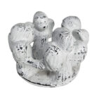 Circle of Angels Candle Holder White