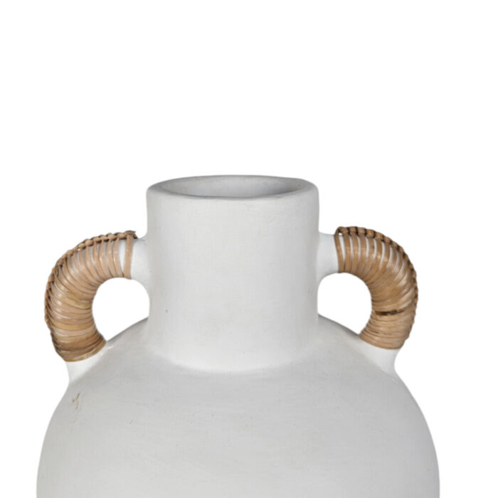 White-Aretha-Terra-And-Rattan-Vase-Close.jpg Terra and rattan vase