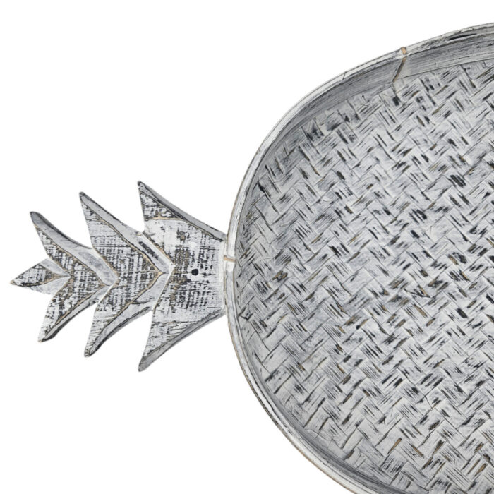 White-Bamboo-Pineapple-Tray-55x25cm-Close.jpg