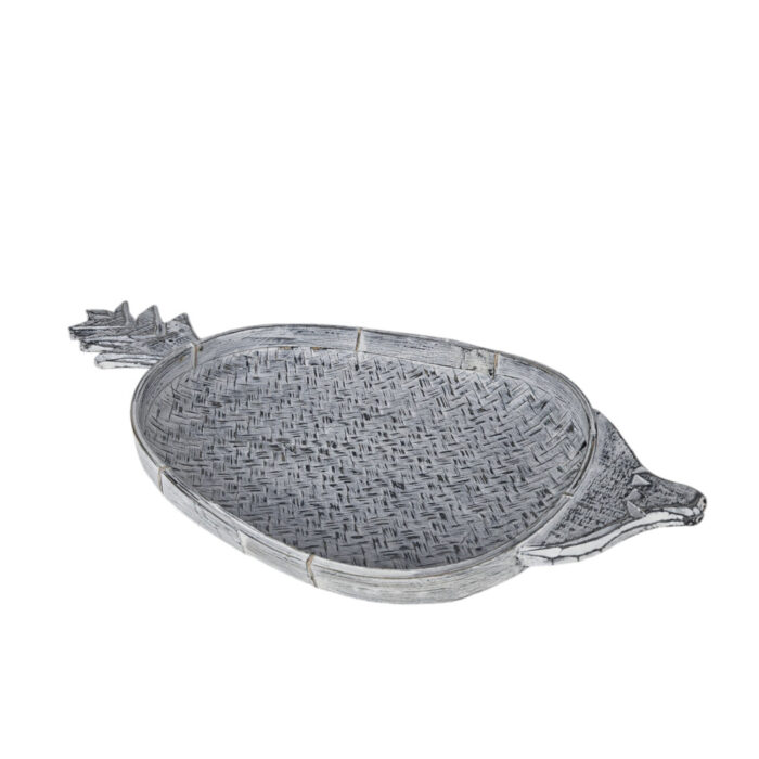 White-Bamboo-Pineapple-Tray-55x25cm-Side.jpg
