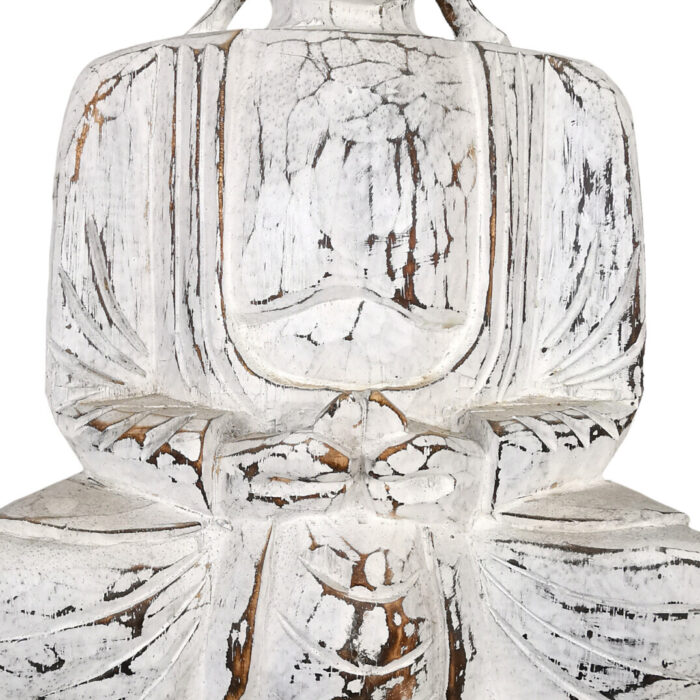 White Thai Buddha Statue_5 White Thai Buddha Statue_5
