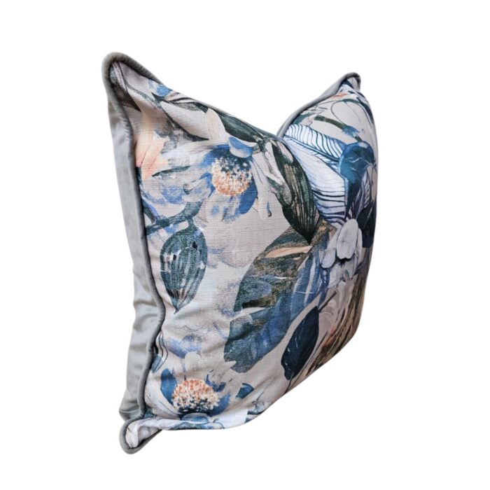 Wild Proteas Feather Scatter Cushion Side Wild Protea Scatter Cushion