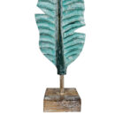Wooden-Blue-Banana-Leaf-On-Stand-45cm-Close-Bottom.jpg