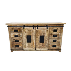 Industrial Wooden Hayloft Sideboard