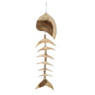 Wooden Fish Bone Wall Hanging