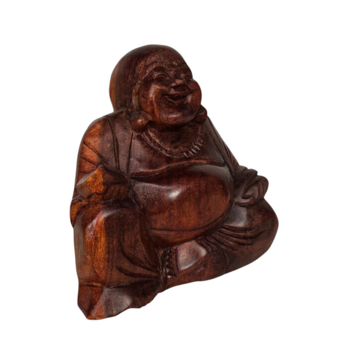 Wooden-Happy-Smiling-Buddha-Side.jpg Carved Happy Buddha Statue