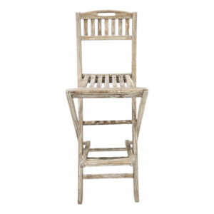 Wooden Folding Pacific Bar Chair