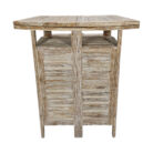 Wooden Pacific Folding Bar With Storage