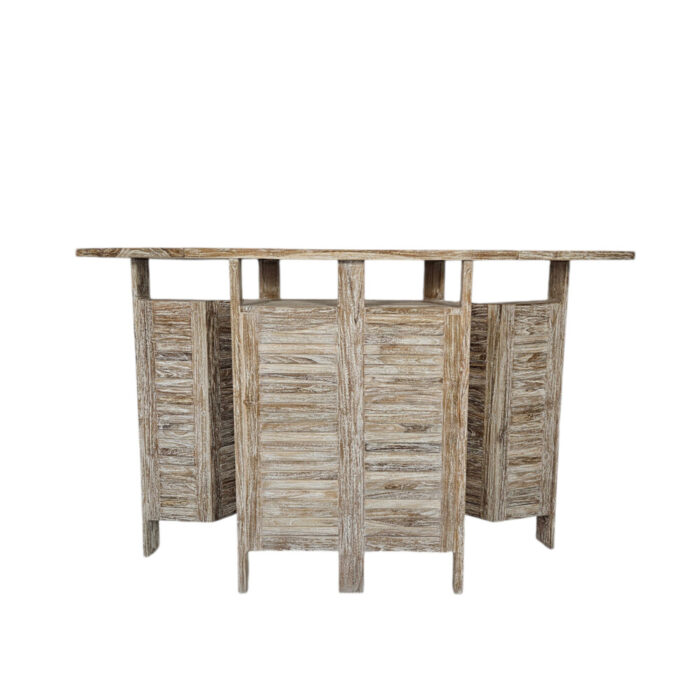 Wooden-Pacific-Folding-Bar-With-Storage-Open.jpg Wooden Pacific Folding Bar With Storage