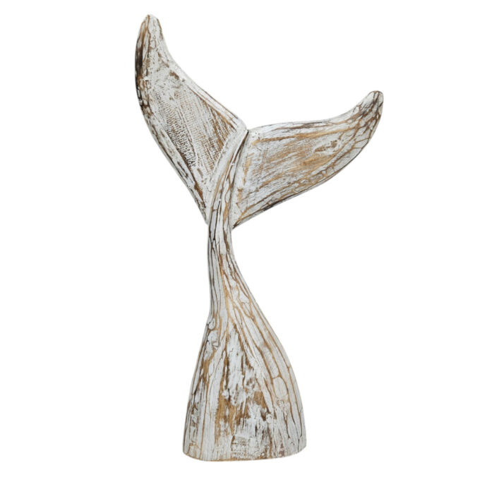 Wooden-Whale-Tail-60cm.jpg Hand Carved Whale Tail Ornament