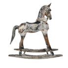 Carved Wooden Rocking Horse