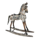 Carved Wooden Rocking Horse