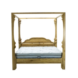 Roma Teak Four Poster Bed