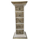 5 drawer side table