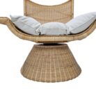 Eugene Rattan Swivel Chair