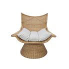 Eugene Rattan Swivel Chair