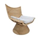 Eugene Rattan Swivel Chair