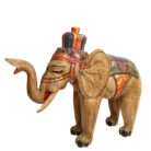 Galen Carved Decorative Elephant