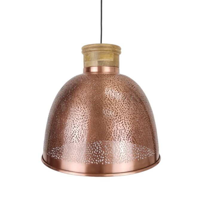 Filigree Metal Hanging Lampshade Filigree Metal Hanging Lampshade