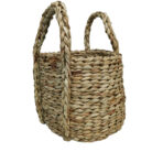 Natural fiber basket