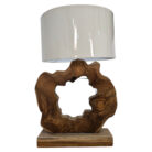 Natural Teak Lamp