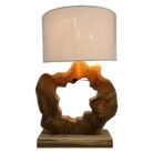 Natural Teak Lamp