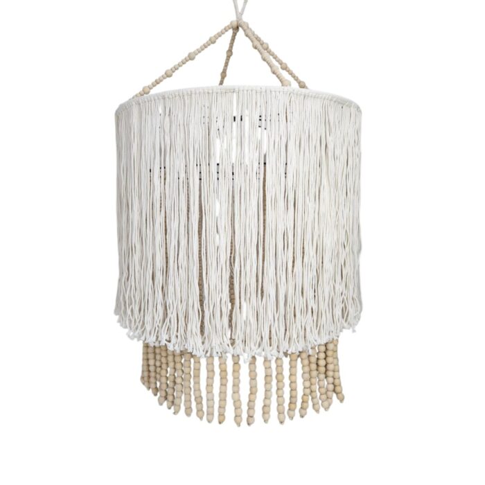 Tali Chandelier Tassel 70x110cm Front Tali Ceiling Chandelier