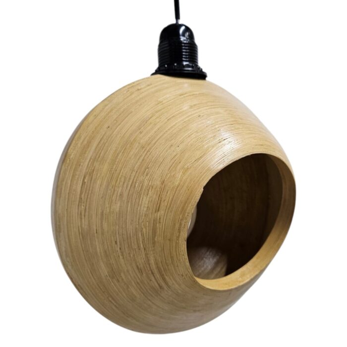 Bamboo Hanging Lampshade KHR0505 Side Bamboo Hanging Lampshade KHR0505 Side