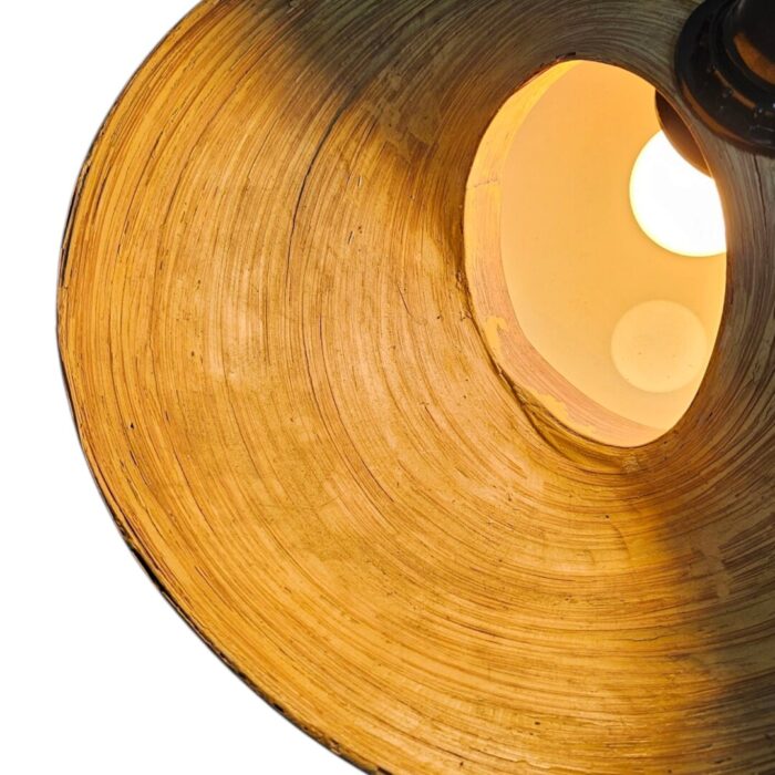 Bamboo Shell Hanging Lampshade 35cm Close Bamboo Shell Hanging Lampshade