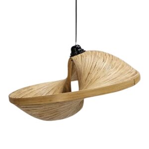 Bamboo Shell Hanging Lampshade