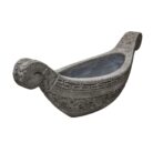 Cement Boat Planter Pot