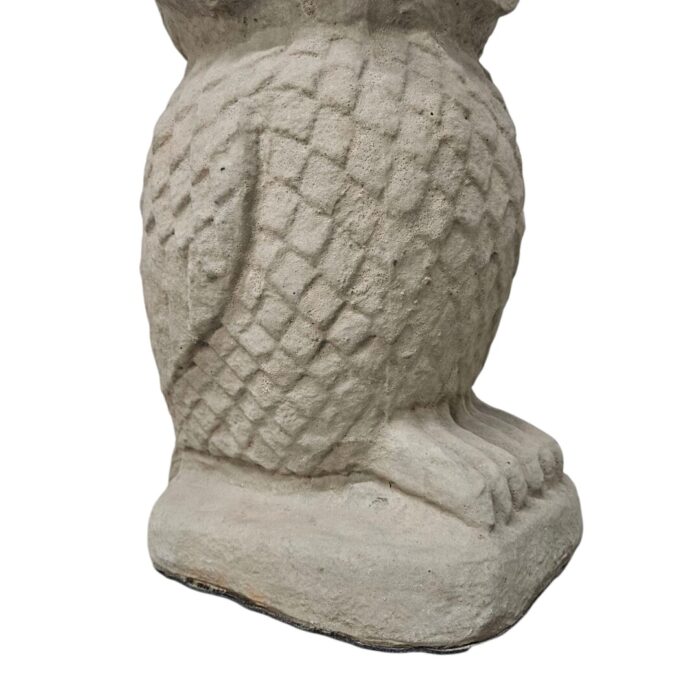Cement Decor Owl Bottom