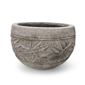 Bambu Cement Planter Pot