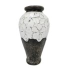 Floral Cement Vase