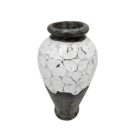 Floral Cement Vase