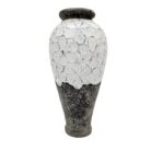 Floral Cement Vase