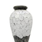 Floral Cement Vase