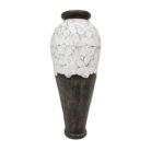 Floral Cement Vase