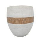 White Outdoor Side Table