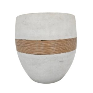 White Outdoor Side Table