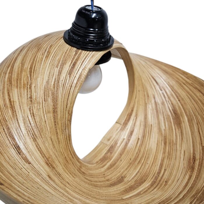 Hanging Shell Bamboo Light 30cm Close Hanging Shell Bamboo Light 30cm Close
