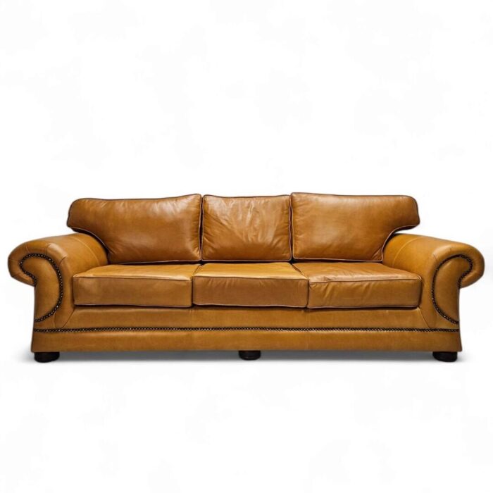 Lorraine 3 Div Leather Couch Lorraine 3 Div Leather Couch