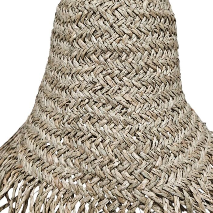 Tropical Seagrass Hanging Lampshade_2 Tropical Seagrass Hanging Lampshade_2
