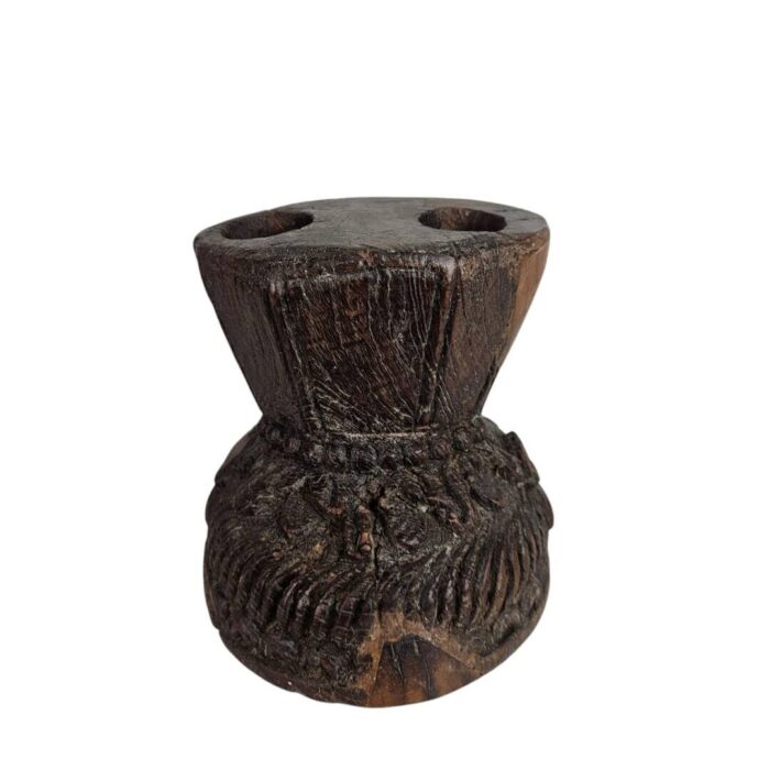 Decorative Wooden Candle Holder_2