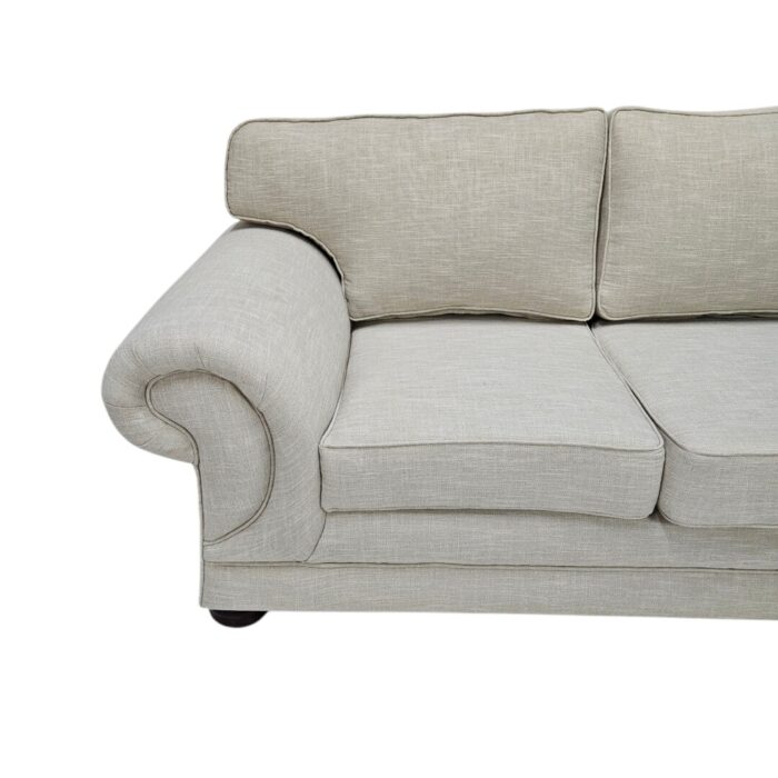 Lorraine 2 Div Ivory Couch