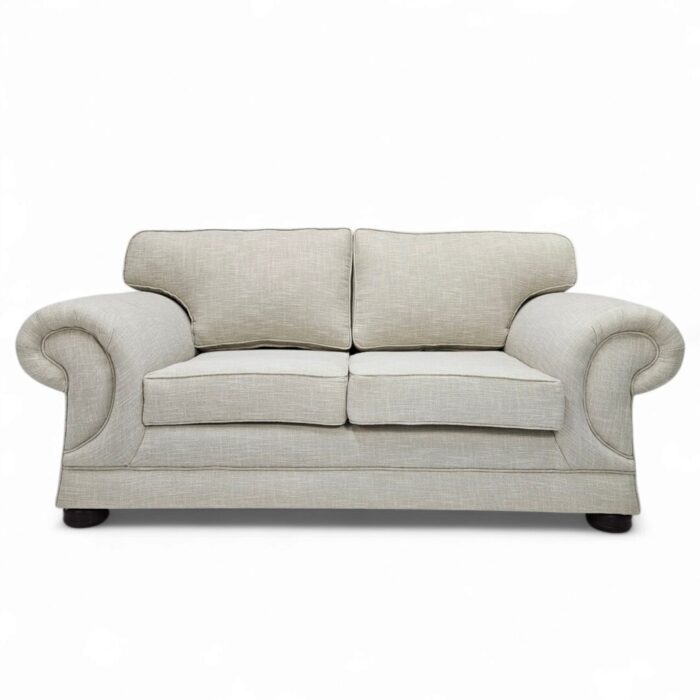 Lorraine 2 Div Ivory Couch