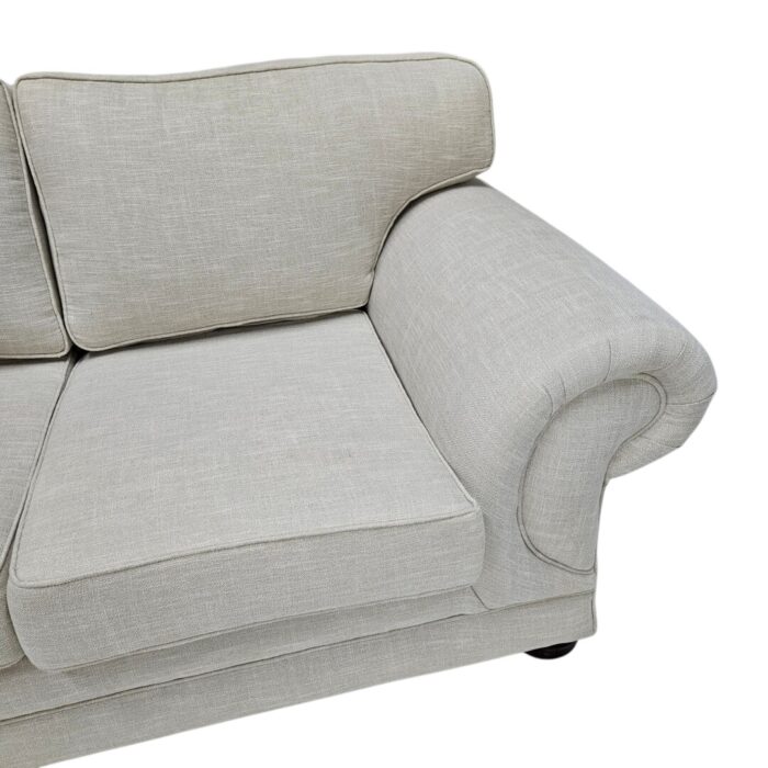 Lorraine 2 Div Ivory Couch